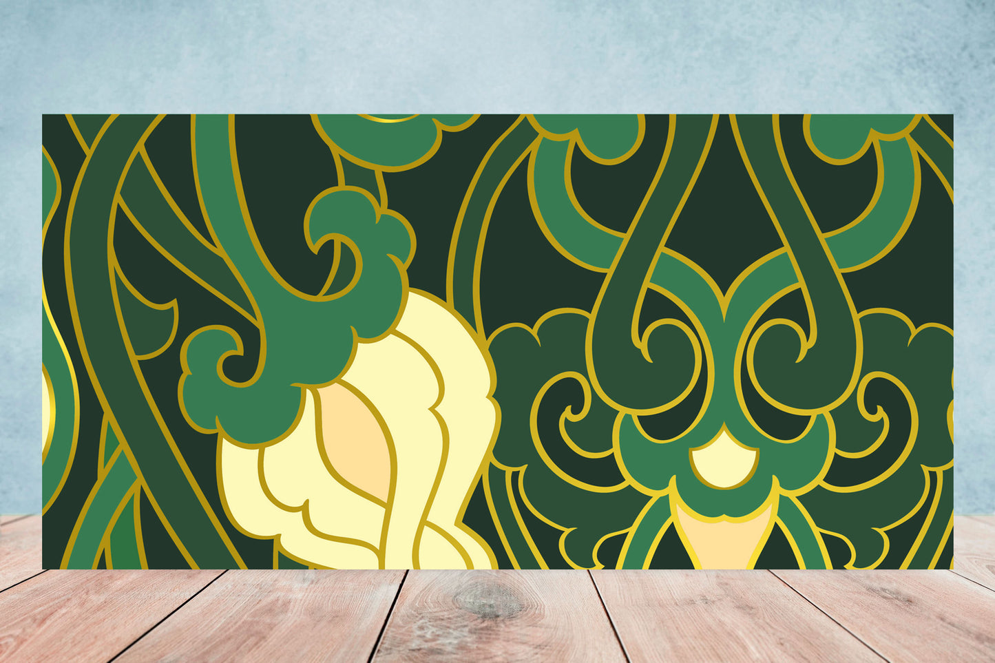 Lily Sample Tiles - Set of 2 Wall Decor Tiles - Kitchen Backsplash Tiles, Table Decorative Tiles, Bathroom Tiles, Coaster (Copy)