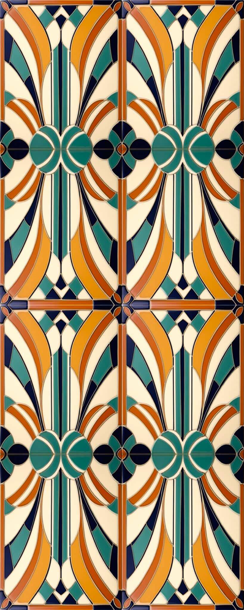 Fireplace project Art Deco style