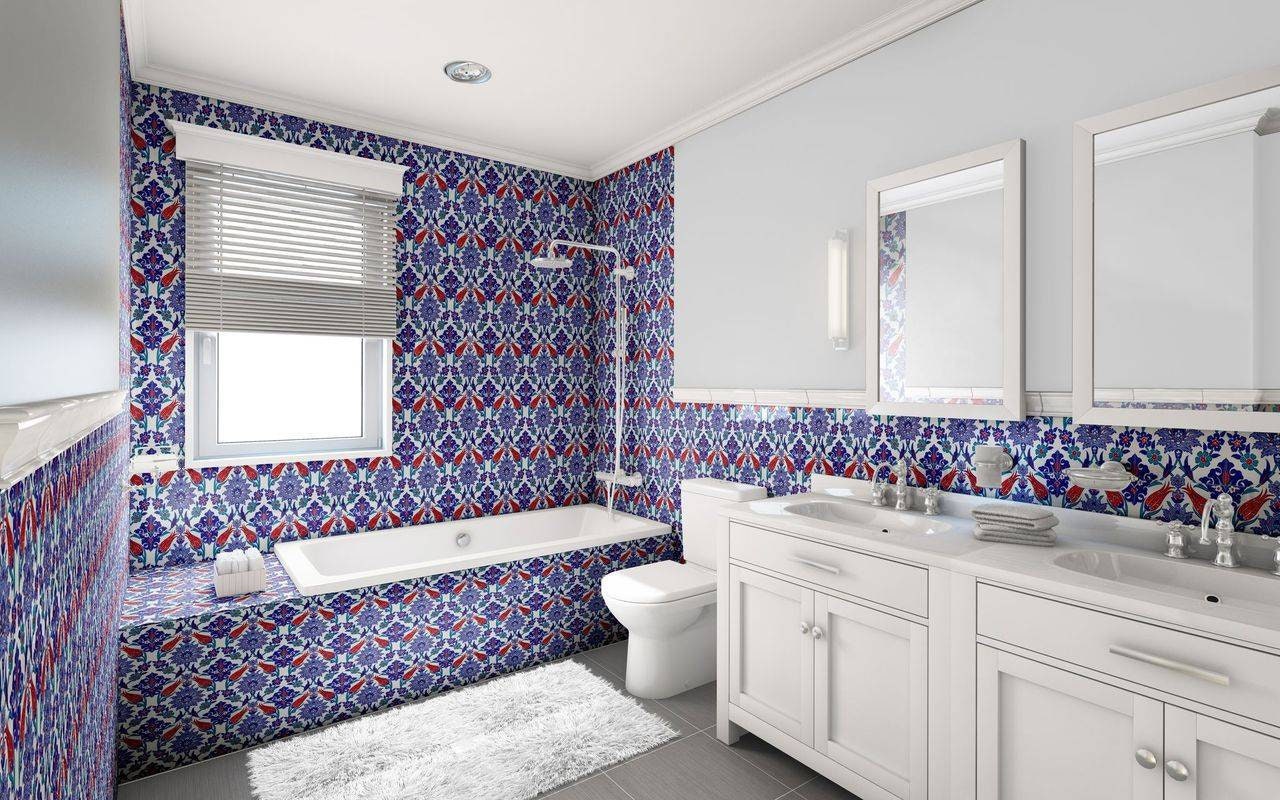 Portuguese Azulejo Tiles - Set of 2 Portuguese Wall Decor Tiles - Kitchen Backsplash Tiles, Table Decorative Tiles, Bathroom Tiles, Coaster