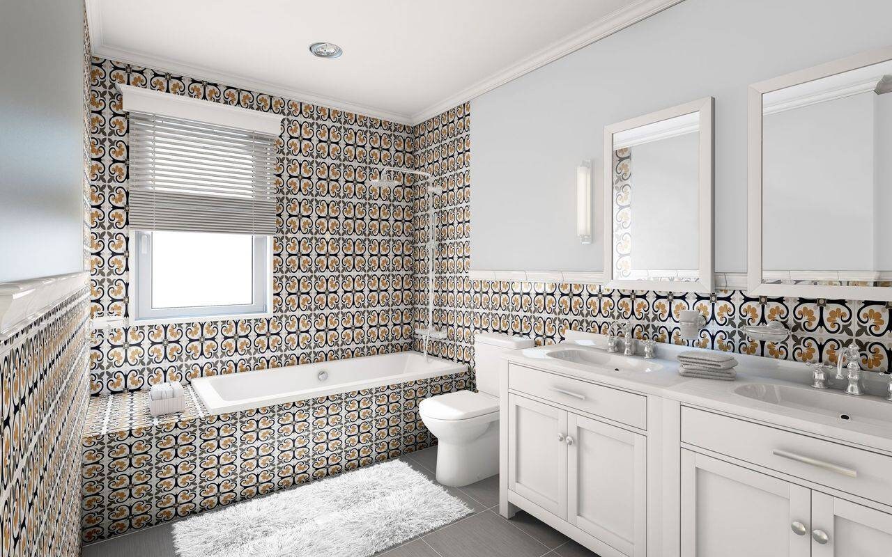 Portuguese Azulejo Tiles - Set of 2 Portuguese Wall Decor Tiles - Kitchen Backsplash Tiles, Table Decorative Tiles, Bathroom Tiles, Coaster