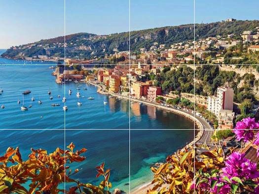 Tile Mural/Mosaic Ceramic Panel of Villefranche Sur Mer - Villefranche Sur Mer wall print - Tile Mural - Gloss Tiles -Tile Mosaic