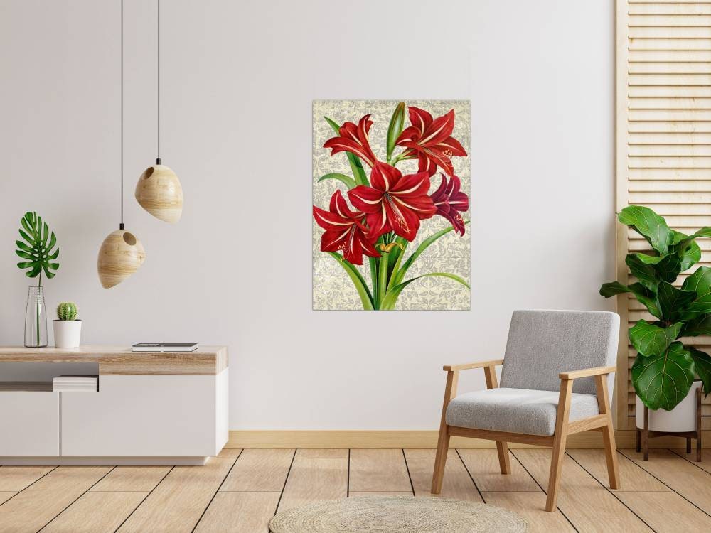 Tile Mural/Mosaic Ceramic of Watercolor Flowers Painting - Wall Art - Floral Tile Mural - Gloss Tiles - Flower Tile Mosaic - Flower Mural