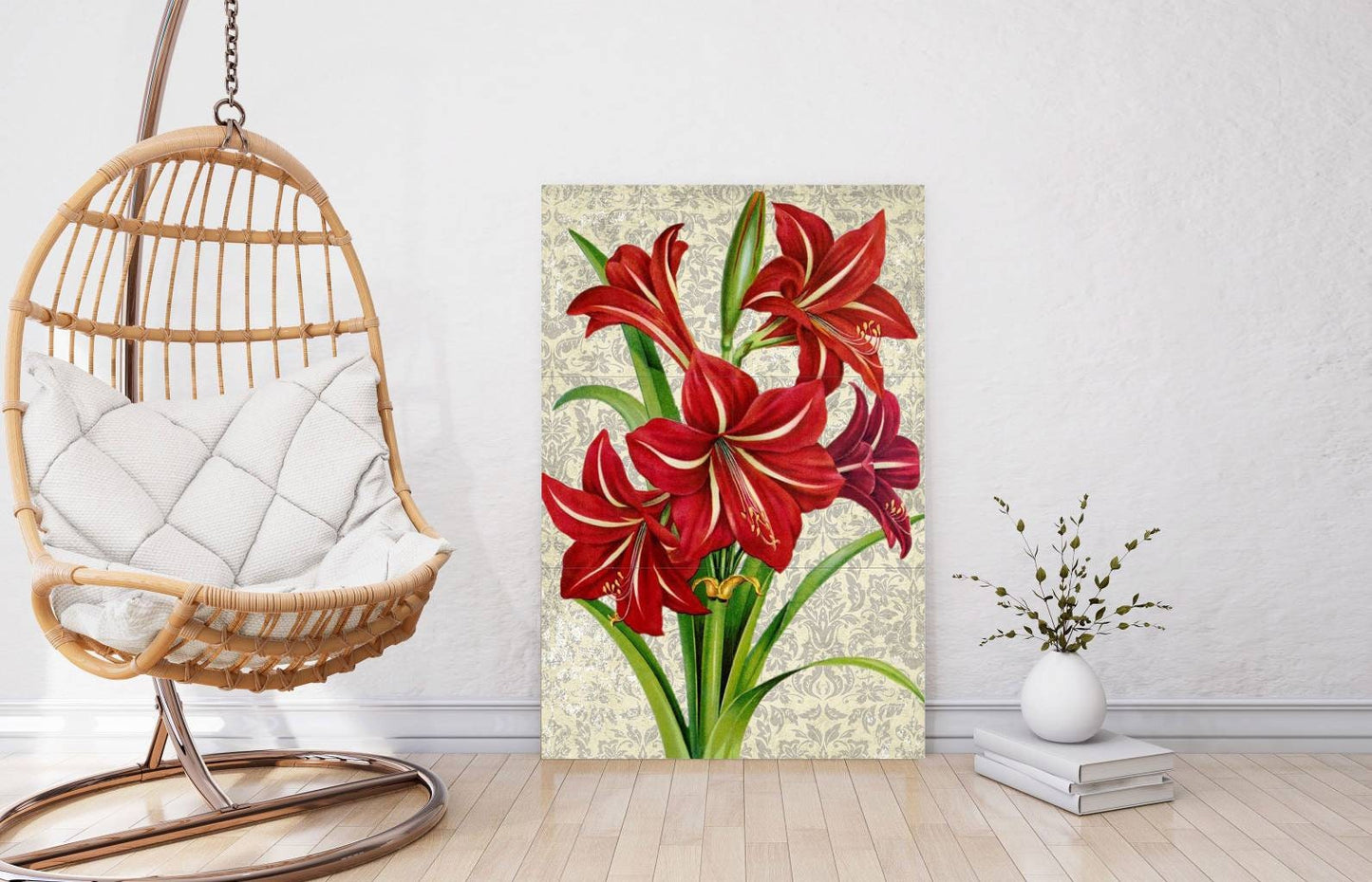 Tile Mural/Mosaic Ceramic of Watercolor Flowers Painting - Wall Art - Floral Tile Mural - Gloss Tiles - Flower Tile Mosaic - Flower Mural