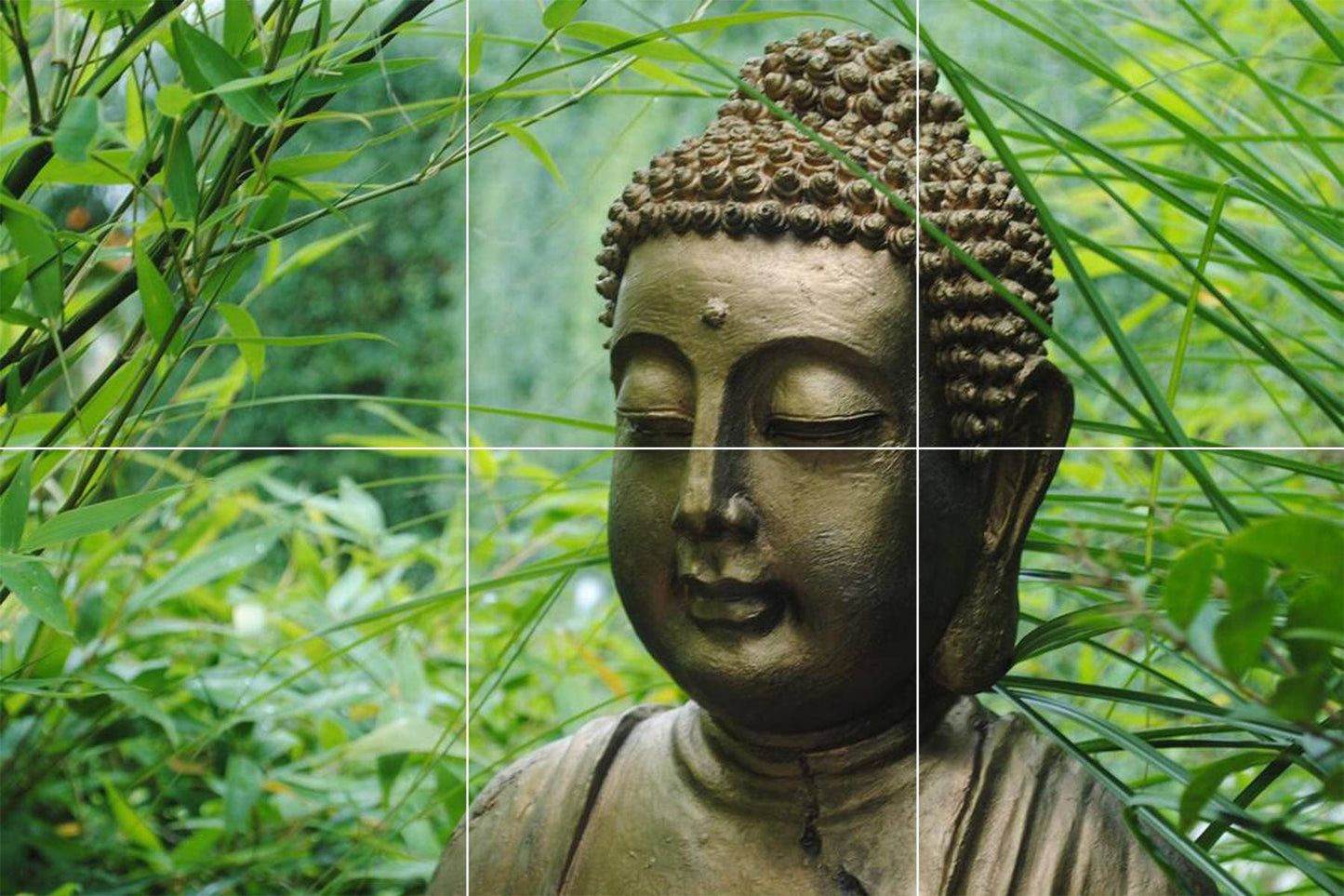 Tile Mural/Mosaic Ceramic Panel of Buddha - Meditation Home Decor - Colourful Wall Art - Tile Mural - Gloss Tiles - Tile Mosaic