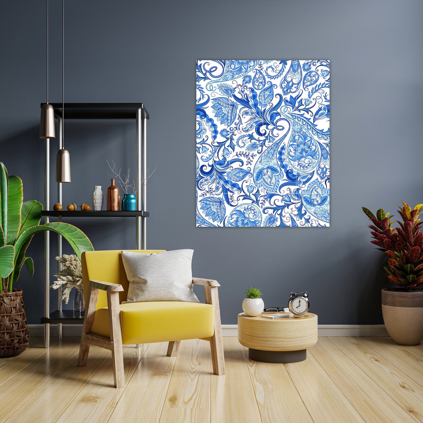 Tile Mural/Mosaic Ceramic Panel of Arabic Pattern - Arabic art decor - Colourful Wall Nature Art - Tile Mural - Home Decor -Tile Mosaic