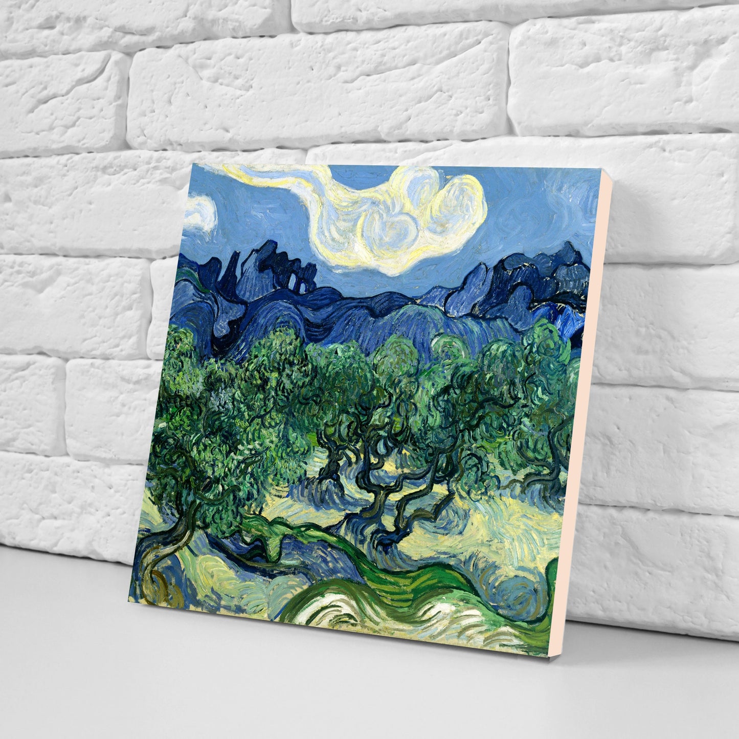 Van Gogh Set of 3 Ceramic tiles, Ceramic Decor Tiles, Kitchen Backsplash Tiles, Bathroom Tiles, Van Gogh wall art, Van Gogh print
