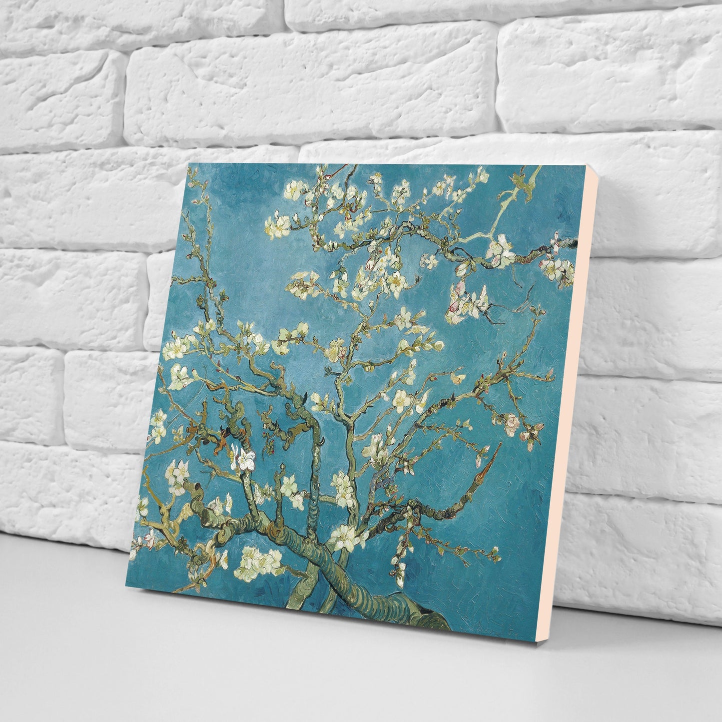 Van Gogh Set of 3 Ceramic tiles, Ceramic Decor Tiles, Kitchen Backsplash Tiles, Bathroom Tiles, Van Gogh wall art, Van Gogh print