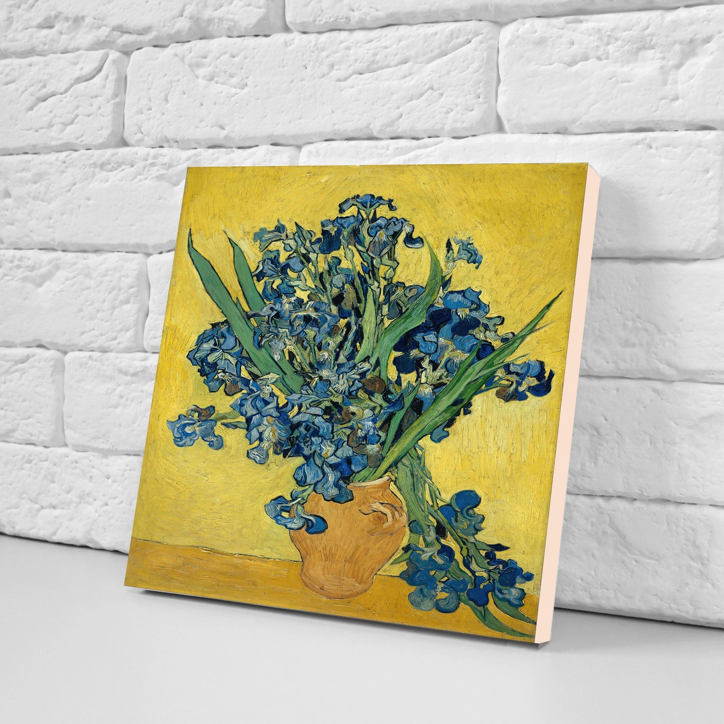 Van Gogh Set of 3 Ceramic tiles, Ceramic Decor Tiles, Kitchen Backsplash Tiles, Bathroom Tiles, Van Gogh wall art, Van Gogh print