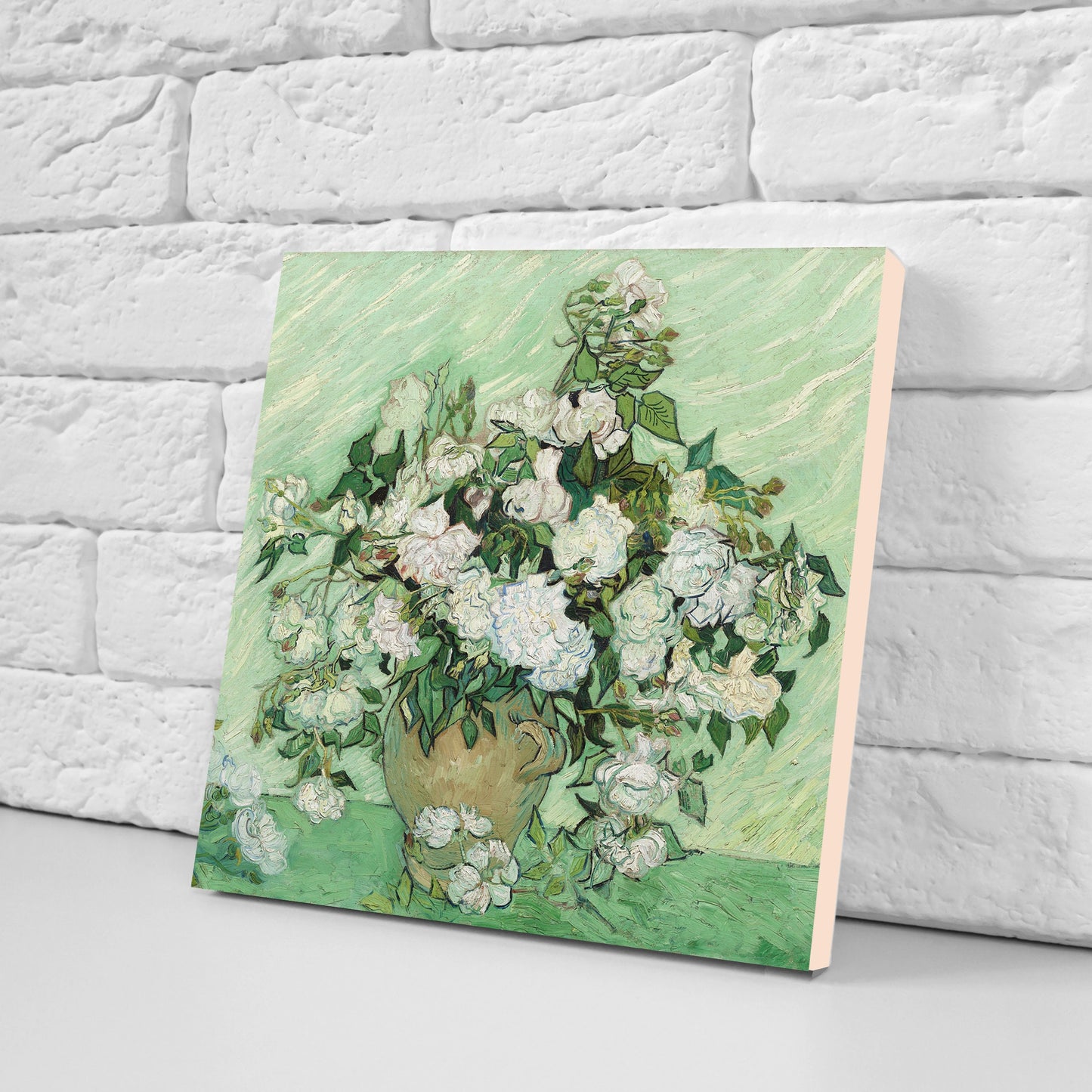 Van Gogh Set of 3 Ceramic tiles, Ceramic Decor Tiles, Kitchen Backsplash Tiles, Bathroom Tiles, Van Gogh wall art, Van Gogh print