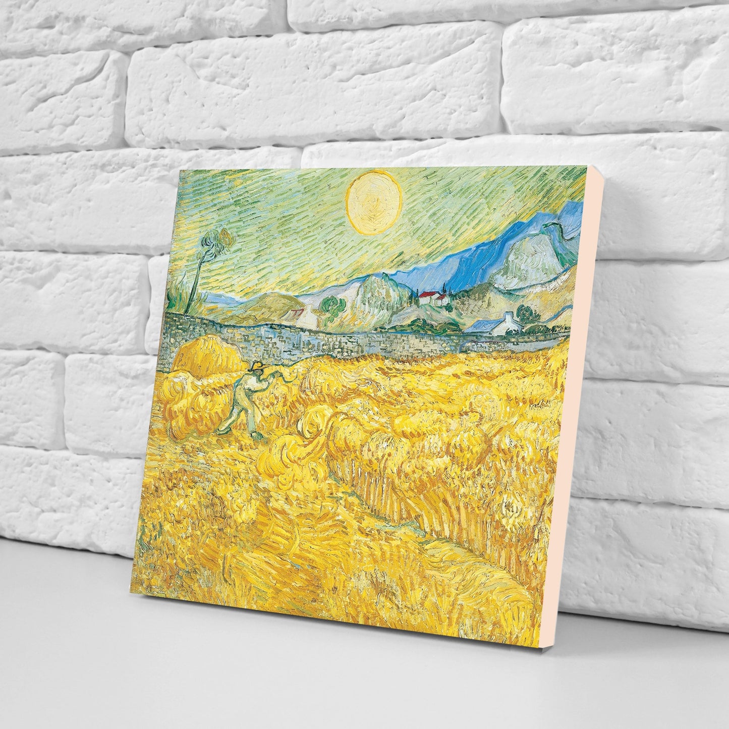 Van Gogh Set of 3 Ceramic tiles, Ceramic Decor Tiles, Kitchen Backsplash Tiles, Bathroom Tiles, Van Gogh wall art, Van Gogh print