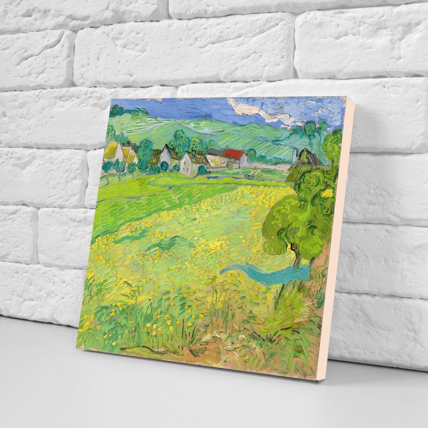 Van Gogh Set of 3 Ceramic tiles, Ceramic Decor Tiles, Kitchen Backsplash Tiles, Bathroom Tiles, Van Gogh wall art, Van Gogh print