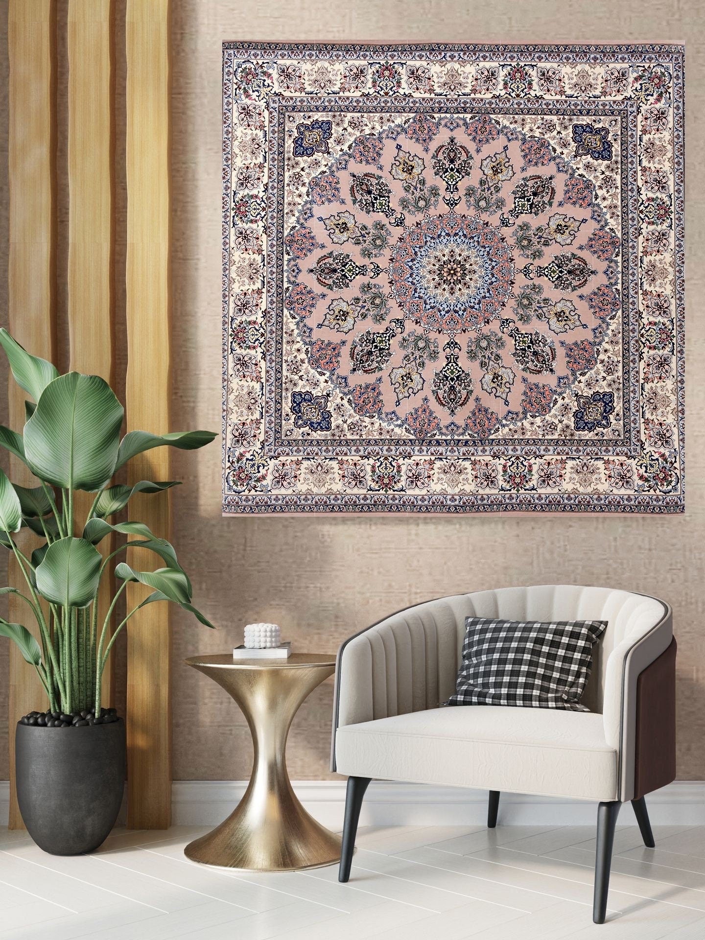 Tile Mural/Mosaic Ceramic Panel of Arabic Pattern -Arabic art decor -Moroccan Wall Art - Tile Mural -Home Decor -Tile Mosaic- Moroccan decor