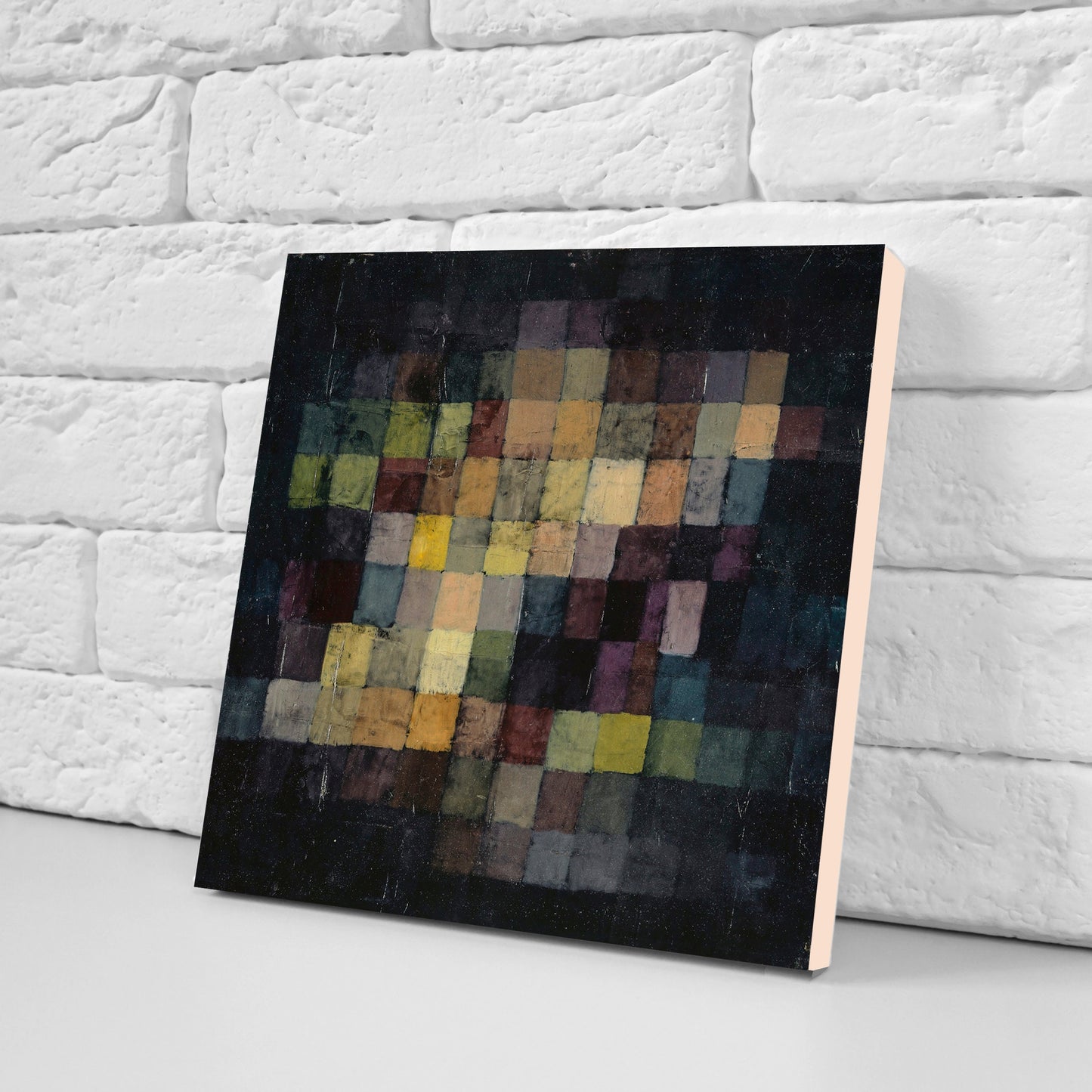 Paul Klee Set of 3 Ceramic tiles, Ceramic Decor Tiles, Kitchen Backsplash Tiles, Bathroom Tiles, Paul Klee wall art, Paul Klee print