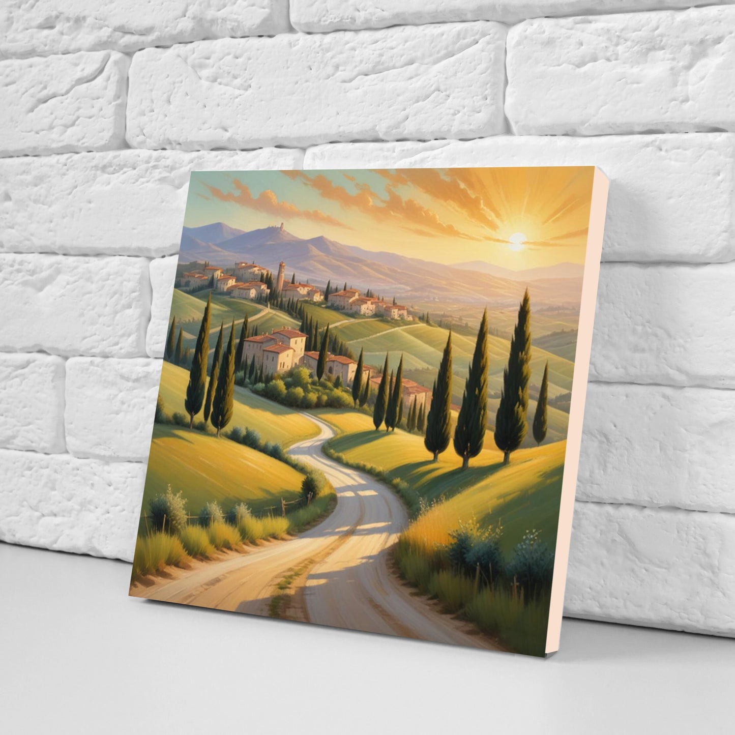 Tuscany Ceramic tiles - Set of 3 Tuscany Wall Decor Tiles - Kitchen Backsplash Tiles, Bathroom Tiles, Tuscany ceramics, Shower tiles