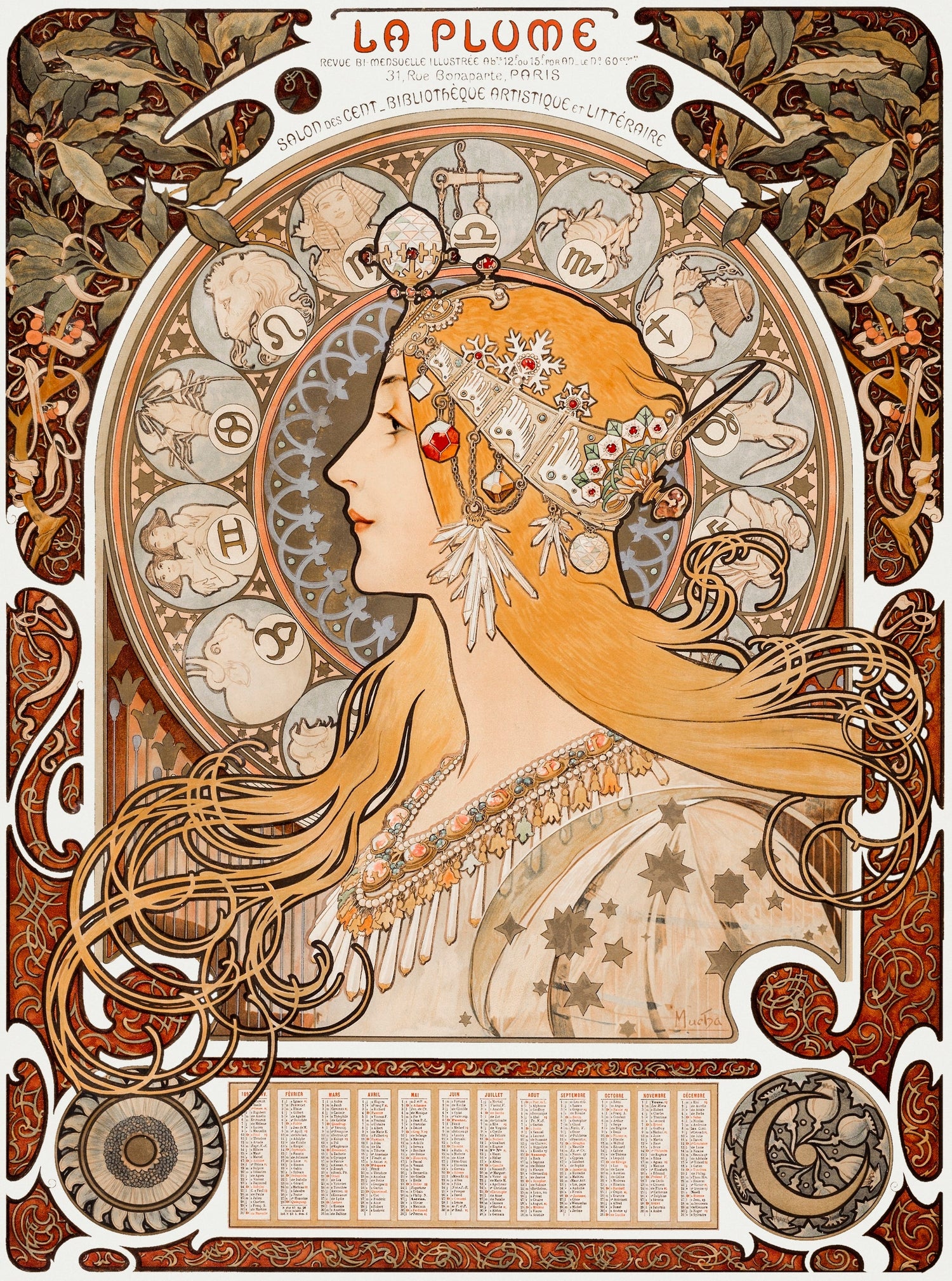 Alphonse Mucha Murals/Mosaics