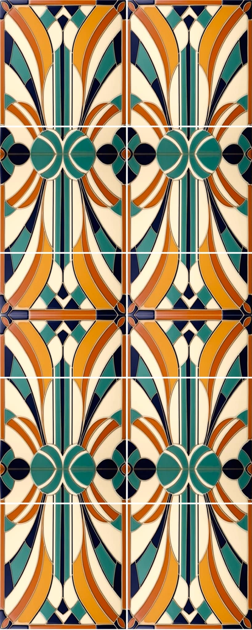 Fireplace project Art Deco style