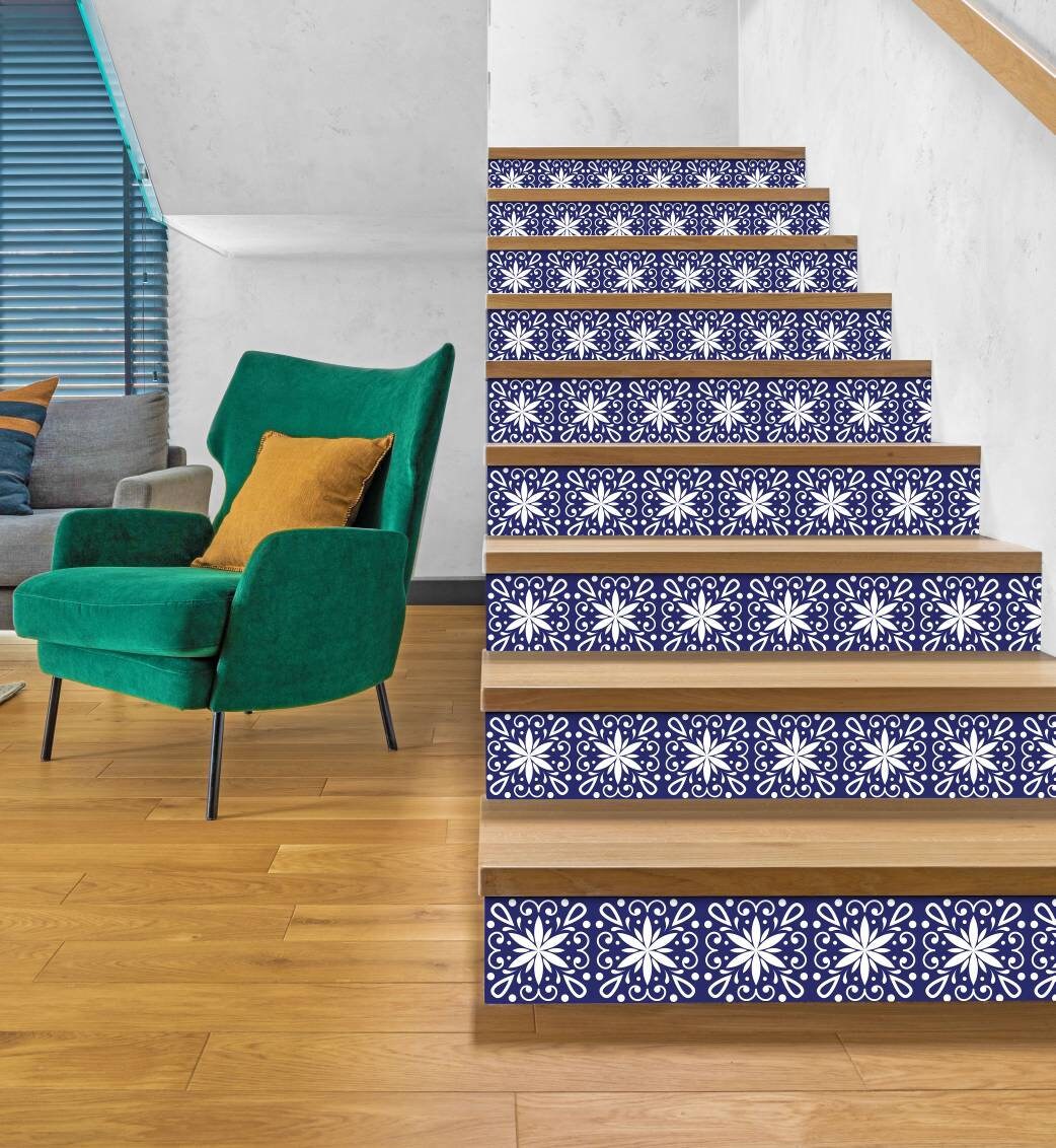 Spanish Ceramic Tiles - Set of 2 Spanish Wall Decor Tiles - Kitchen Backsplash Tiles, Table Decorative Tiles, Bathroom Tiles, Home Decor