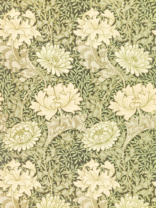 Art Nouveau Floral Ceramic Tile Mural/Mosaic - Flower Art Nouveau - William Morris Pattern Art Print - Flower Mural- Botanical Print Mural