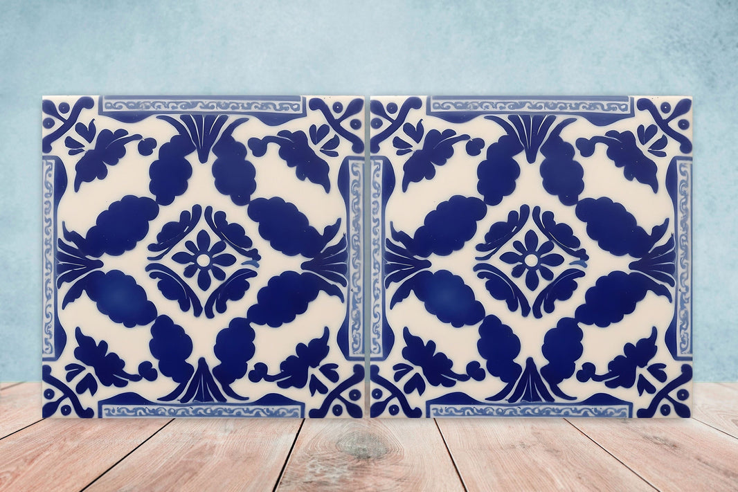 Grecian Tile Smocked Top main image 0